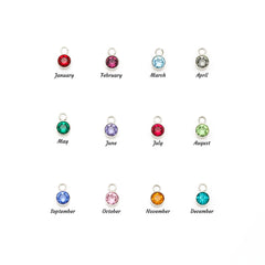 My Ride Or Die Custom Name Necklace With Birthstone