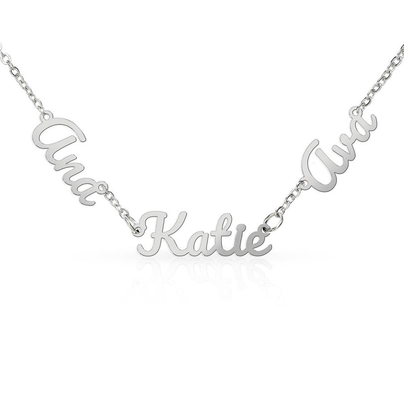 Multiple Name Necklace Kids Names For Moms Or Siblings