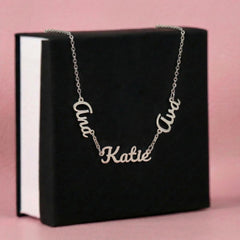 Multiple Name Necklace Kids Names For Moms Or Siblings