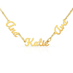 Multiple Name Necklace Kids Names For Moms Or Siblings