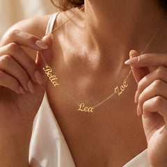 Multiple Name Necklace Kids Names For Moms Or Siblings