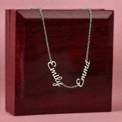 Multiple Name Necklace Kids Names For Moms Or Siblings