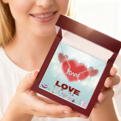 Scripted Love Necklace