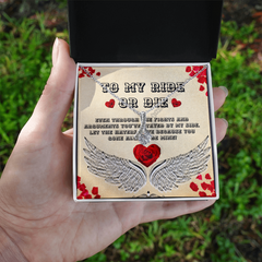 To My Ride Or Die Alluring Beauty Necklace
