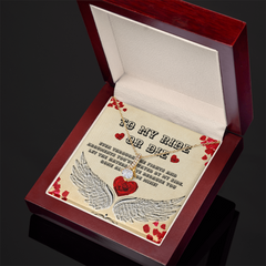 To My Ride Or Die Alluring Beauty Necklace