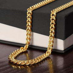 Cuban Link Chain Necklace For Men