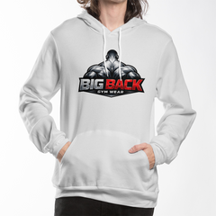 Big Back Gym Wear Workout Hooded Sweatshirt