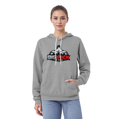 Big Back Gym Wear Workout Hooded Sweatshirt