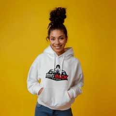 Big Back Gym Wear Pullover Hooded Sweatshirt
