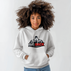 Big Back Gym Wear Pullover Hooded Sweatshirt