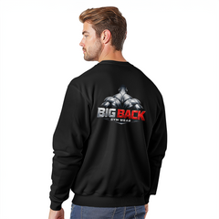 Big Back Gym Wear Sweatshirt Pullover