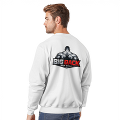 Big Back Gym Wear Sweatshirt Pullover