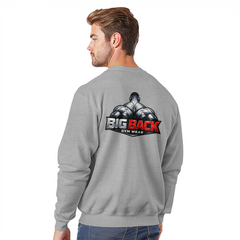 Big Back Gym Wear Sweatshirt Pullover